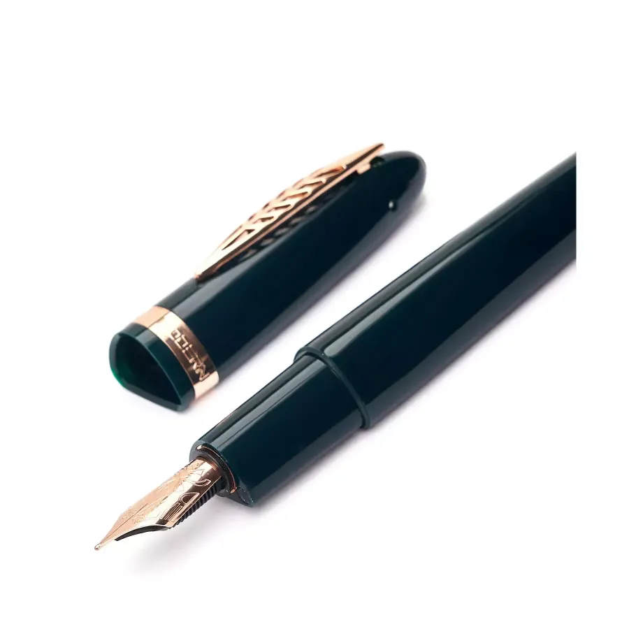 obrazek 1 Fantastyczne pióro wieczne Tempi Moderni- Black Green