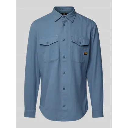 Zdjęcie Koszula casualowa o kroju slim fit z kołnierzykiem typu kent