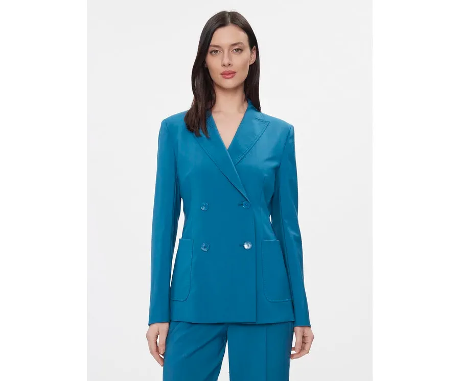 obrazek 1 Weekend Max Mara Marynarka Nervoso 2415041041 Niebieski Regular Fit