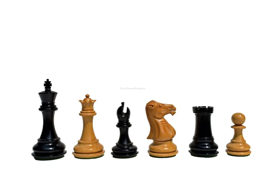 obrazek 4 Prestiżowa plansza z ręcznie polerowanymi figurami do szachów - The Chess Empire