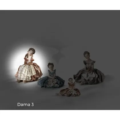 Zdjęcie Porcelanowa figurka kobiety z Wenecji - Sibania