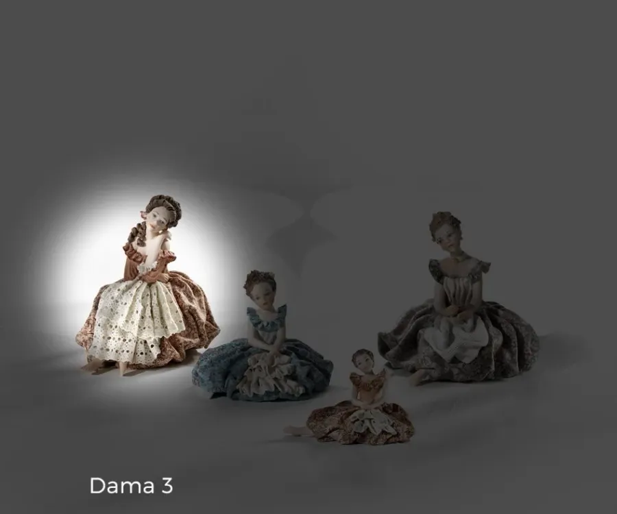obrazek 1 Porcelanowa figurka kobiety z Wenecji - Sibania