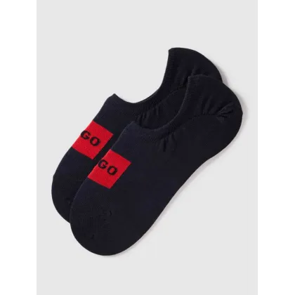Zdjęcie Skarpetki stopki z nadrukiem z logo w zestawie 2 szt.