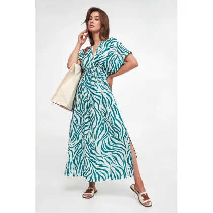 Zdjęcie Sukienka we wzory Dorotea MAX MARA BEACHWEAR Max Mara Beachwear