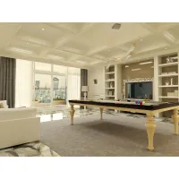 Picture Elegant Italian billiard table - MBM Billiardi