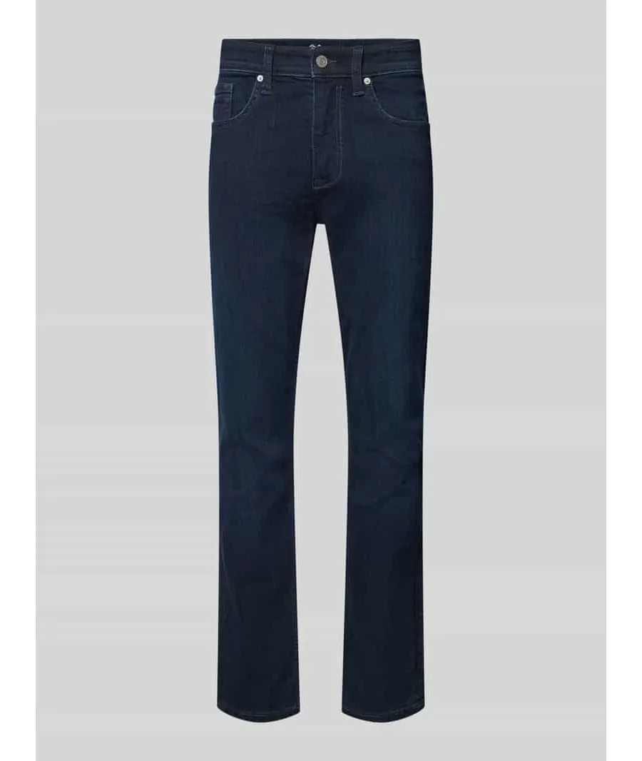 obrazek 1 Jeansy o kroju slim fit z 5 kieszeniami model ‘Nelio’