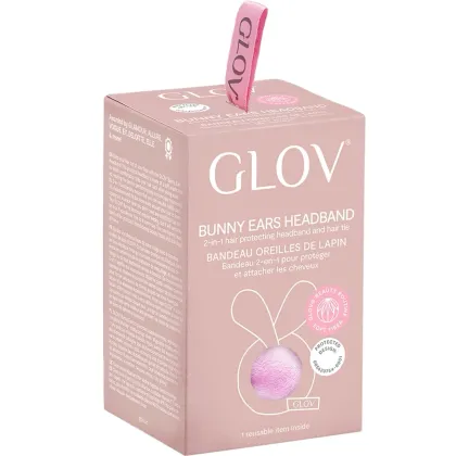 Zdjęcie Glov Bunny Ears Pink Opaska kosmetyczna