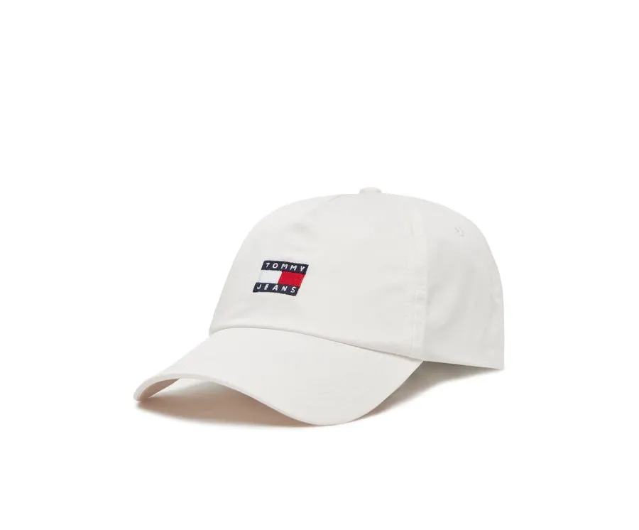 obrazek 1 Tommy Jeans Czapka z daszkiem Heritage Core Cap AM0AM12933 Biały