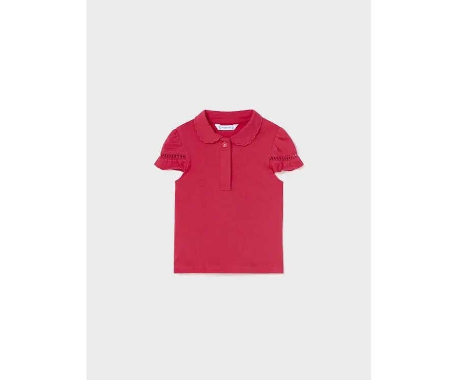 obrazek 1 Mayoral Polo 1191 Czerwony Regular Fit