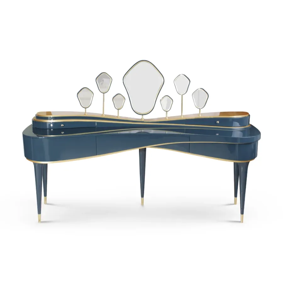 picture 1 Luxurious glamour dressing table - Malabar