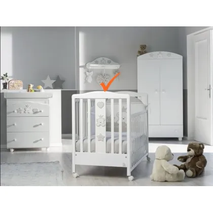 Zdjęcie Wyjątkowe drewniane łóżeczko dla niemowlaka - Italbaby