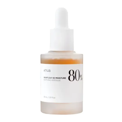 Zdjęcie Anua Heartleaf 80% Kojąca ampułka do twarzy z ekstraktem z pstrolistki 30 ml