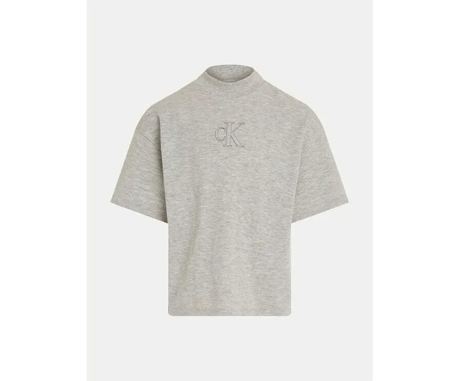 obrazek 1 Calvin Klein Jeans T-Shirt Stitch Monogram IG0IG02537 Szary Regular Fit