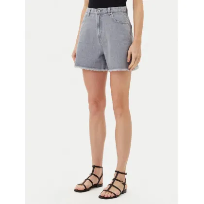 Zdjęcie Pepe Jeans Szorty jeansowe PL801112 Szary Slim Fit