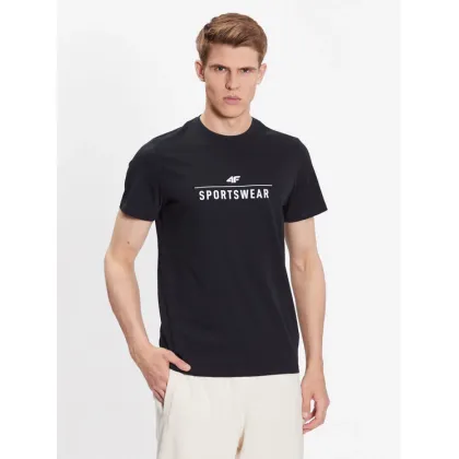 Zdjęcie 4F T-Shirt 4FSS23TTSHM539 Granatowy Regular Fit