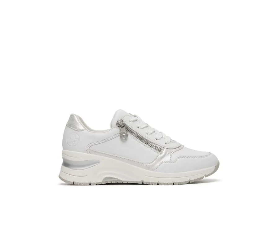 obrazek 1 Rieker Sneakersy N9301-80 Biały