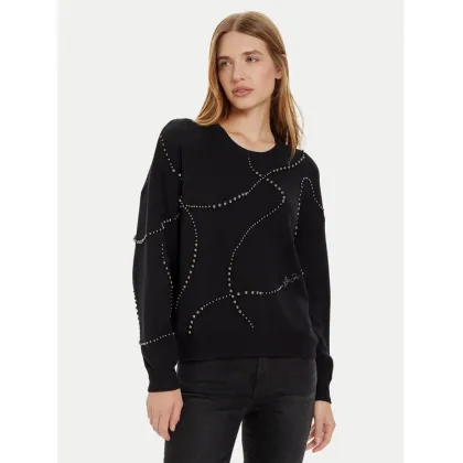 Zdjęcie Liu Jo Sweter WF4174 MS49I Czarny Regular Fit