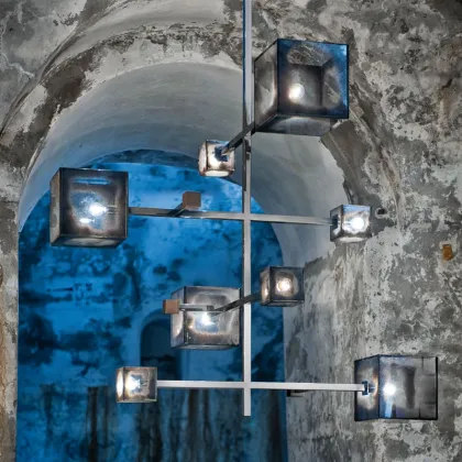 Zdjęcie Awangardowy żyrandol LC200/8 projektu Giovanniego Luki Ferreriego