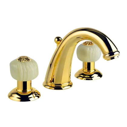 Zdjęcie Ekskluzywna bateria umywalkowa automatyczna z głowicą ceramiczną - Officina Nicolazzi