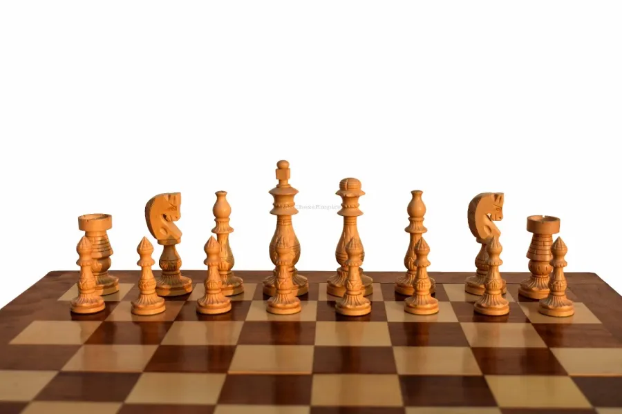 obrazek 4 Gustowny składany zestaw szachowy - The Chess Empire