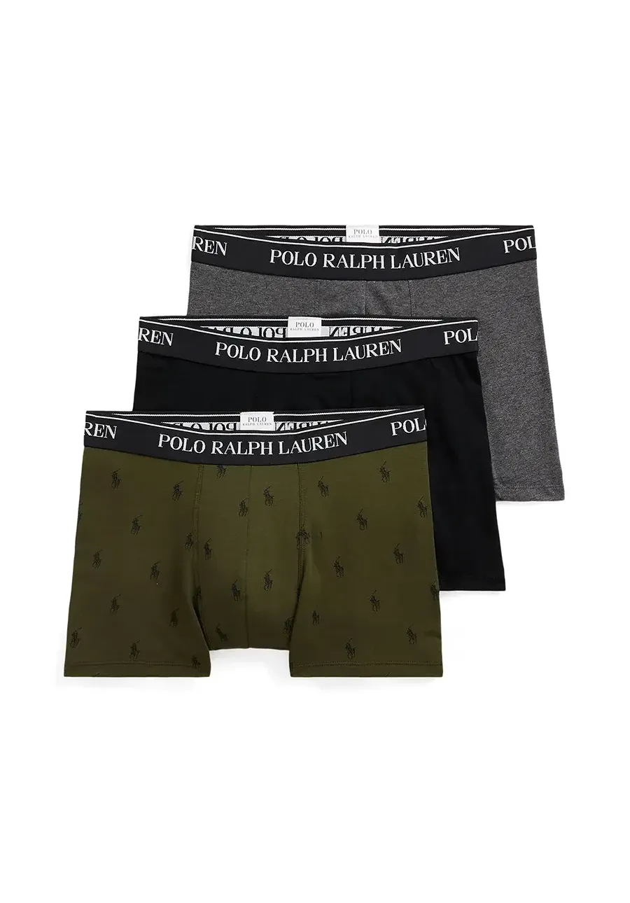 obrazek 1 Polo Ralph Lauren bokserki 3-pack męskie kolor szary 714830299