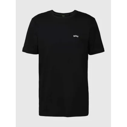 Zdjęcie T-shirt z napisem z logo model ‘Tee Curved’