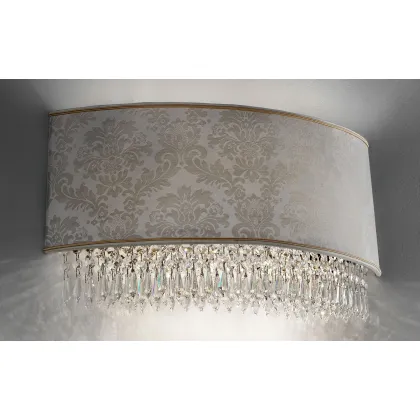 Picture Avant-garde ceiling lighting with crystals - Masiero