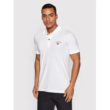 Zdjęcie Napapijri Polo Elbas Jersey NP0A4GB4 Biały Regular Fit