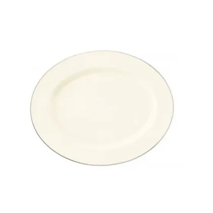 Zdjęcie Wyjątkowy kremowy duży owalny półmisek w stylu klasycznym – Tettau