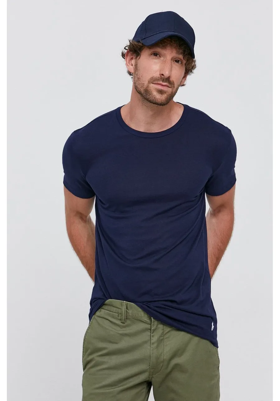 obrazek 1 Polo Ralph Lauren T-shirt (3-pack) 714830304005 męski kolor granatowy gładki