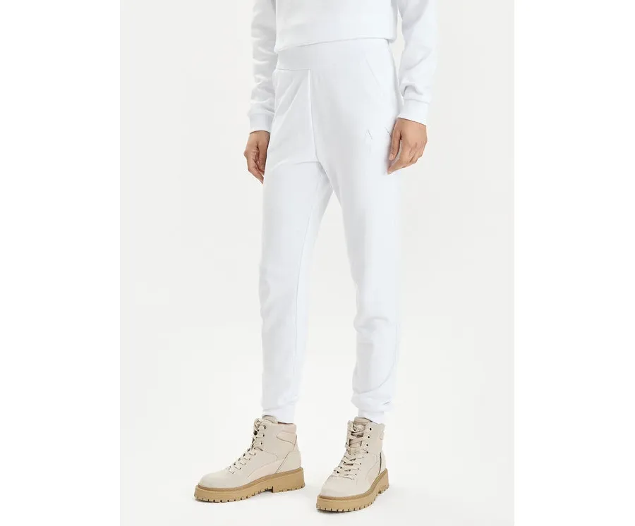 obrazek 1 Armani Exchange Spodnie dresowe 3DYP82 YJFDZ 1000 Biały Regular Fit