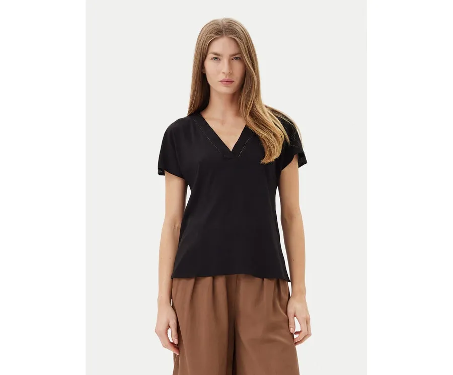 obrazek 1 Vero Moda Bluzka Bella 10327551 Czarny Regular Fit