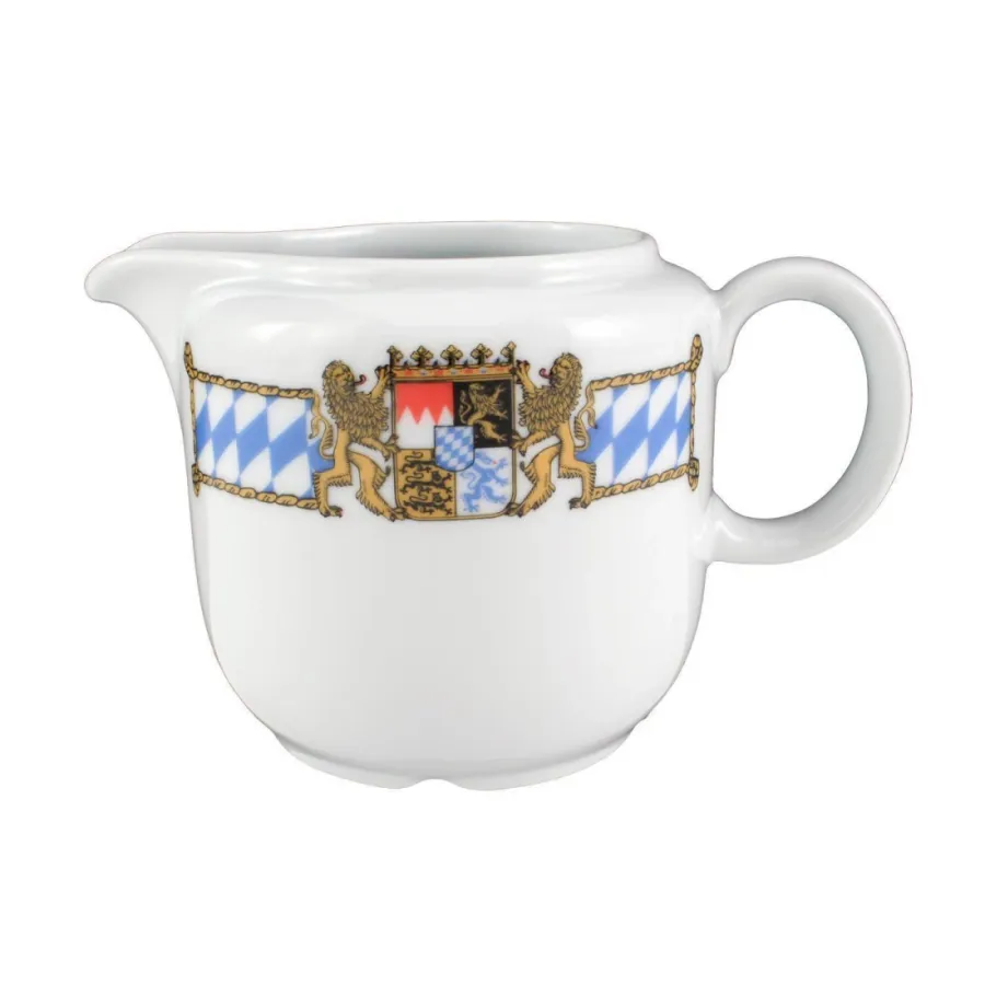 obrazek 1 Oryginalny porcelanowy dzbanuszek do mleka z bawarskim zdobieniem - Seltmann Weiden