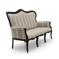 Zdjęcie Wygodna sofa w stylu Ludwika Filipa strukturze drewna bukowego - Sevensedie