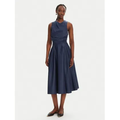 Zdjęcie Elisabetta Franchi Sukienka koktajlowa AB-T52-52E2-V440 Granatowy Regular Fit