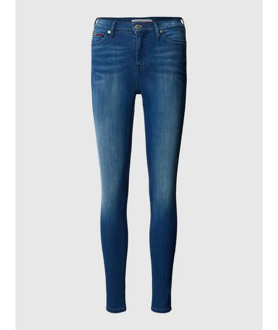 obrazek 1 Tommy Jeans Jeansy Nora DW0DW09213 Granatowy Skinny Fit