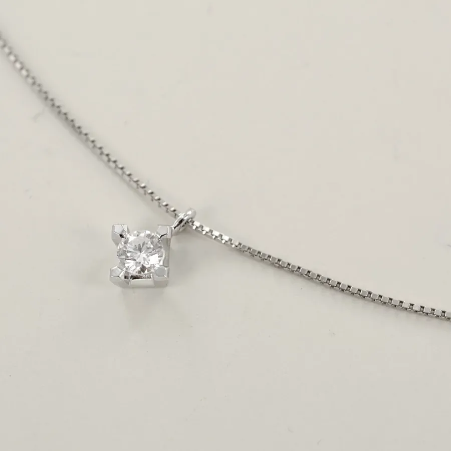 obrazek 5 Stylowy włoski wisiorek z diamentem