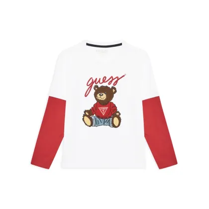 Zdjęcie Guess Bluzka L4BI13 I3Z14 Biały Regular Fit