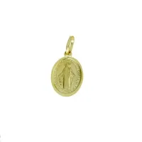Zdjęcie Złota Matka Boża z cudownego medalika 15x11mm