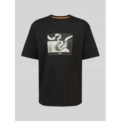 Zdjęcie T-shirt z nadrukiem z logo model ‘Barragan’