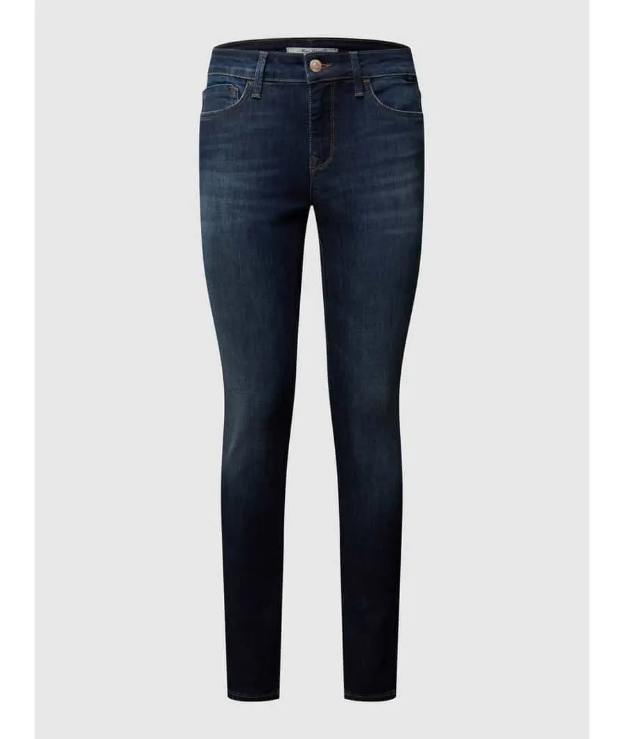 obrazek 1 Jeansy o kroju super skinny fit z dodatkiem streczu model ‘Adriana’