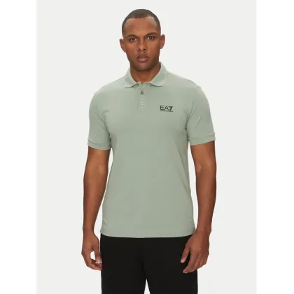 Zdjęcie EA7 Emporio Armani Polo 8NPF14 PJVQZ U9024 Zielony Regular Fit