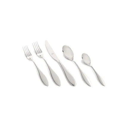 Zdjęcie Elitarny komplet 6 łyżek Gourmet z kolekcji Carinzia ze stali nierdzewnej