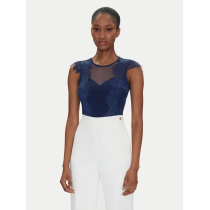 Zdjęcie Rinascimento Body CFC0122575003 Granatowy Slim Fit