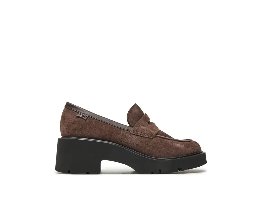 obrazek 1 Camper Loafersy Milah K201425-024 Brązowy
