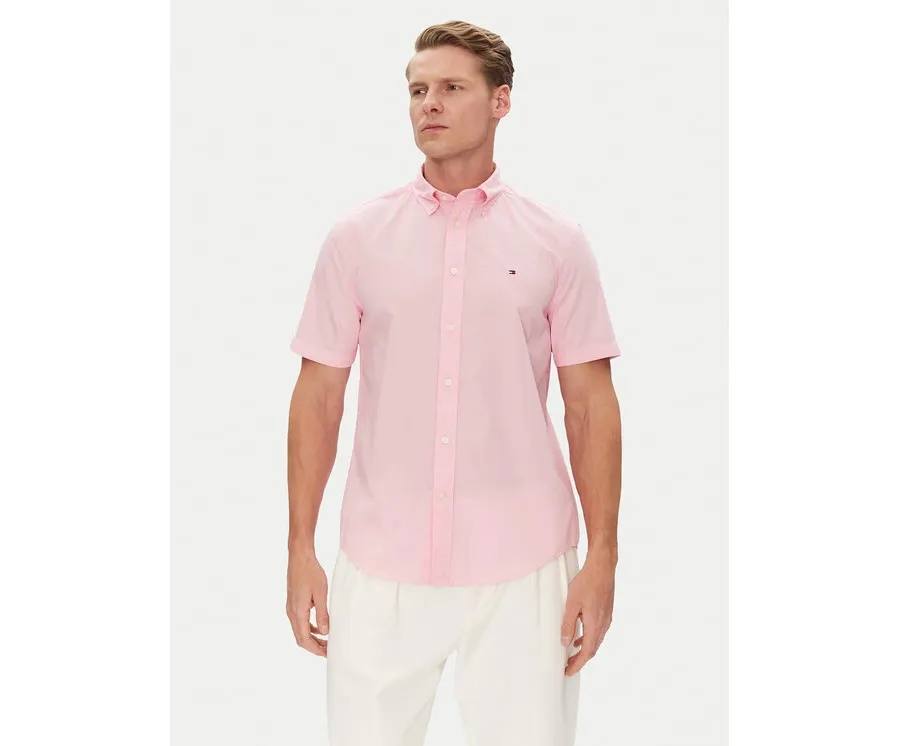 obrazek 1 Tommy Hilfiger Koszula MW0MW37584 Różowy Regular Fit