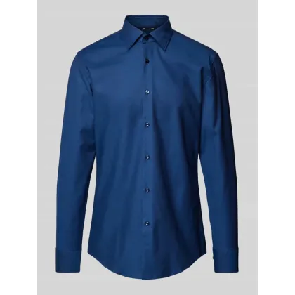 Zdjęcie Koszula biznesowa o kroju slim fit z kołnierzykiem typu kent model ‘Hank’