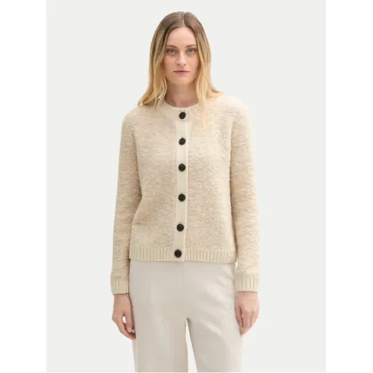 Zdjęcie Tom Tailor Kardigan 1044068 Beżowy Regular Fit