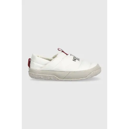 Zdjęcie The North Face kapcie Nuptse Mule kolor biały