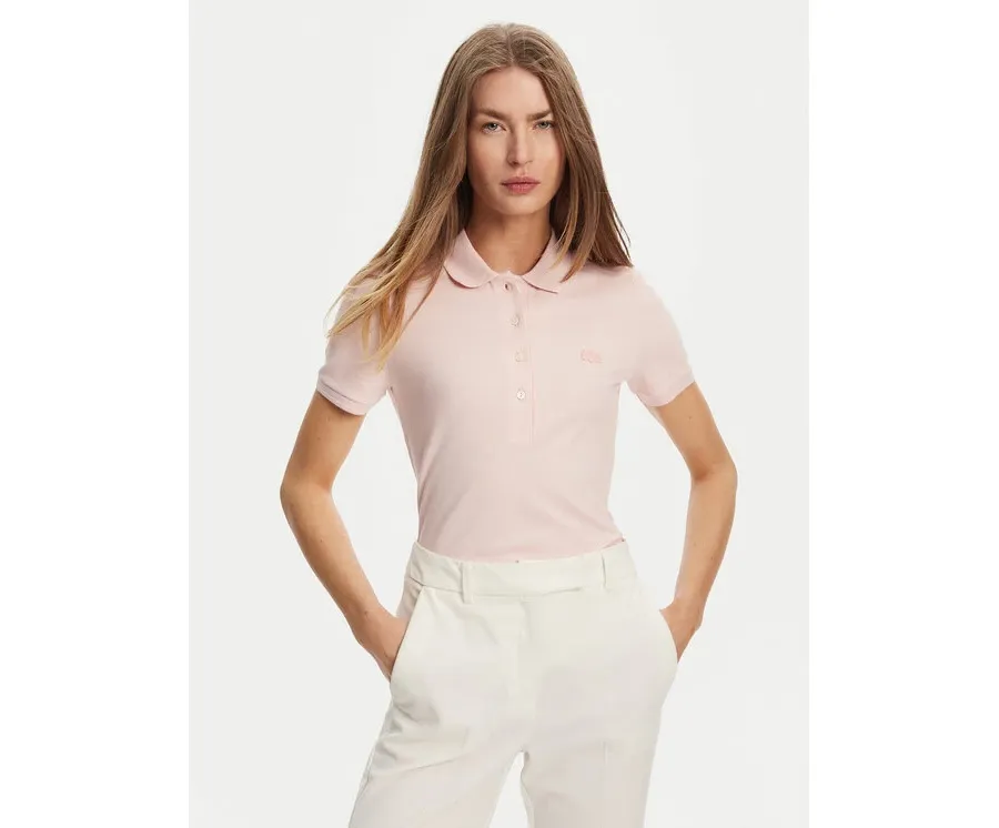 obrazek 1 Lacoste Polo PF5462 Różowy Slim Fit